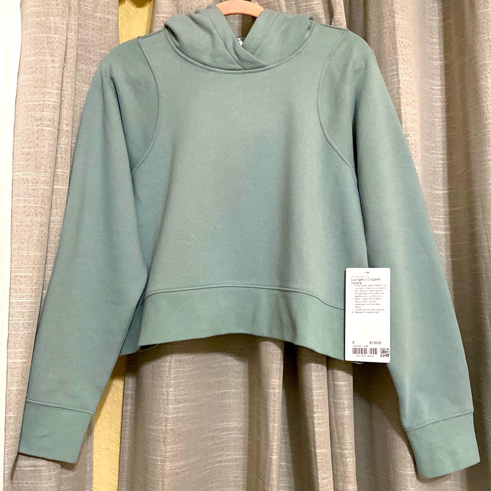 Lululemon loungeful cropped hoodie